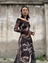Load image into Gallery viewer, Jean Paul Gaultier Vintage Maille Creation of Adam mesh Dress