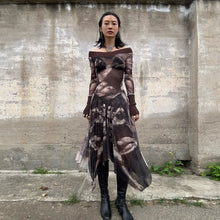 Load image into Gallery viewer, Jean Paul Gaultier Vintage Maille Creation of Adam mesh Dress
