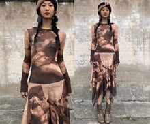Load image into Gallery viewer, Jean Paul Gaultier Le Musée Creation of Adam mesh dress by Michelangelo
