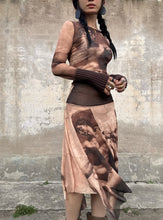 Load image into Gallery viewer, Jean Paul Gaultier Le Musée Creation of Adam Mesh Dress