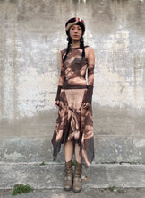 Load image into Gallery viewer, Jean Paul Gaultier Le Musée Creation of Adam Mesh Dress