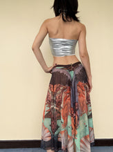 Load image into Gallery viewer, Back view of Jean Paul Gaultier Birth of Venus mesh skirt