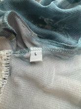 Load image into Gallery viewer, Jean Paul Gaultier Maille Salvador Dali Blue Mesh Top