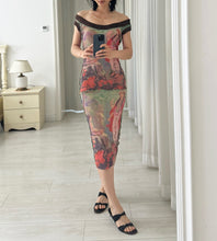 Load image into Gallery viewer, Jean Paul Gaultier Hindu Goddess Mesh Dress