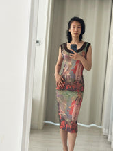 Load image into Gallery viewer, Jean Paul Gaultier Hindu Goddess Mesh Dress