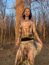Load image into Gallery viewer, Jean Paul Gaultier Le Musee Capsule Collection Top Skirt Set