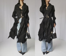 Load image into Gallery viewer, Issey Miyake Vintage Black Trench Coat