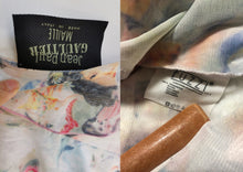 Load image into Gallery viewer, Jean Paul Gaultier vintage mesh dress label and fabric tag detail