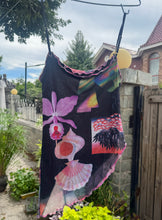 Load image into Gallery viewer, Jean Paul Gaultier Maille Orchid Print 3 Piece Mesh Dress Set