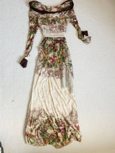 Load image into Gallery viewer, Jean Paul Gaultier SS1999 Devon Aoki Runway Floral Mesh Dress