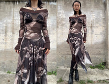 Load image into Gallery viewer, Jean Paul Gaultier Vintage Maille Creation of Adam mesh Dress