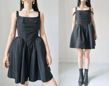 Load image into Gallery viewer, Vintage Taffeta Gothic Princess Dress
