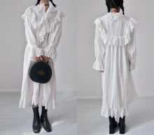 Load image into Gallery viewer, Vintage Cotton Jane Austin Victorian Sleep Dress