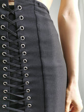 Load image into Gallery viewer, Vintage Bondage Corset Lingerie Cotton Skirt