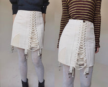 Load image into Gallery viewer, Vintage Bondage Corset Lingerie Cotton Skirt