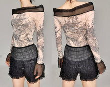 Load image into Gallery viewer, Vintage Nude Tattoo Top