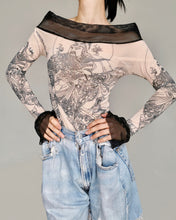 Load image into Gallery viewer, Vintage Nude Tattoo Top