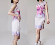 Load image into Gallery viewer, Vintage Cartoon Pleats Dress