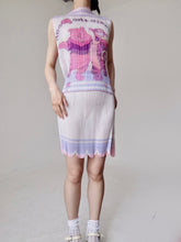 Load image into Gallery viewer, Vintage Cartoon Pleats Dress