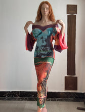Load image into Gallery viewer, Jean Paul Gaultier birth of venus kimono dress
