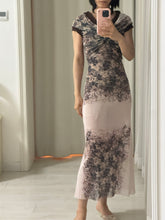 Load image into Gallery viewer, Jean Paul Gaultier Grape Mesh Print Bolero Top
