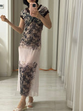 Load image into Gallery viewer, Jean Paul Gaultier Grape Mesh Print Bolero Top
