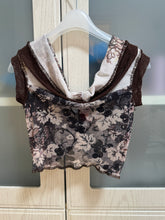 Load image into Gallery viewer, Jean Paul Gaultier Grape Mesh Print Bolero Top
