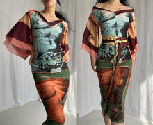 Load image into Gallery viewer, Jean Paul Gaultier Mesh Kimono Style Dress
