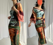 Load image into Gallery viewer, Jean Paul Gaultier Mesh Kimono Style Dress

