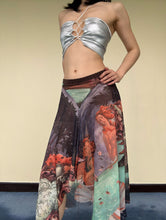 Load image into Gallery viewer, Jean Paul Gaultier Birth of Venus mesh skirt
