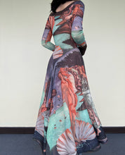 Load image into Gallery viewer, Jean Paul Gaultier Birth of Venus mesh dress
