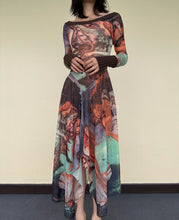 Load image into Gallery viewer, Jean Paul Gaultier Birth of Venus mesh dress
