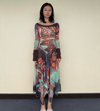 Load image into Gallery viewer, Jean Paul Gaultier Birth of Venus mesh dress
