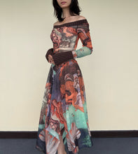 Load image into Gallery viewer, Jean Paul Gaultier Birth of Venus mesh dress
