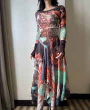 Load image into Gallery viewer, Jean Paul Gaultier Birth of Venus mesh dress
