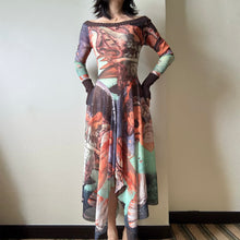 Load image into Gallery viewer, Jean Paul Gaultier Birth of Venus mesh dress
