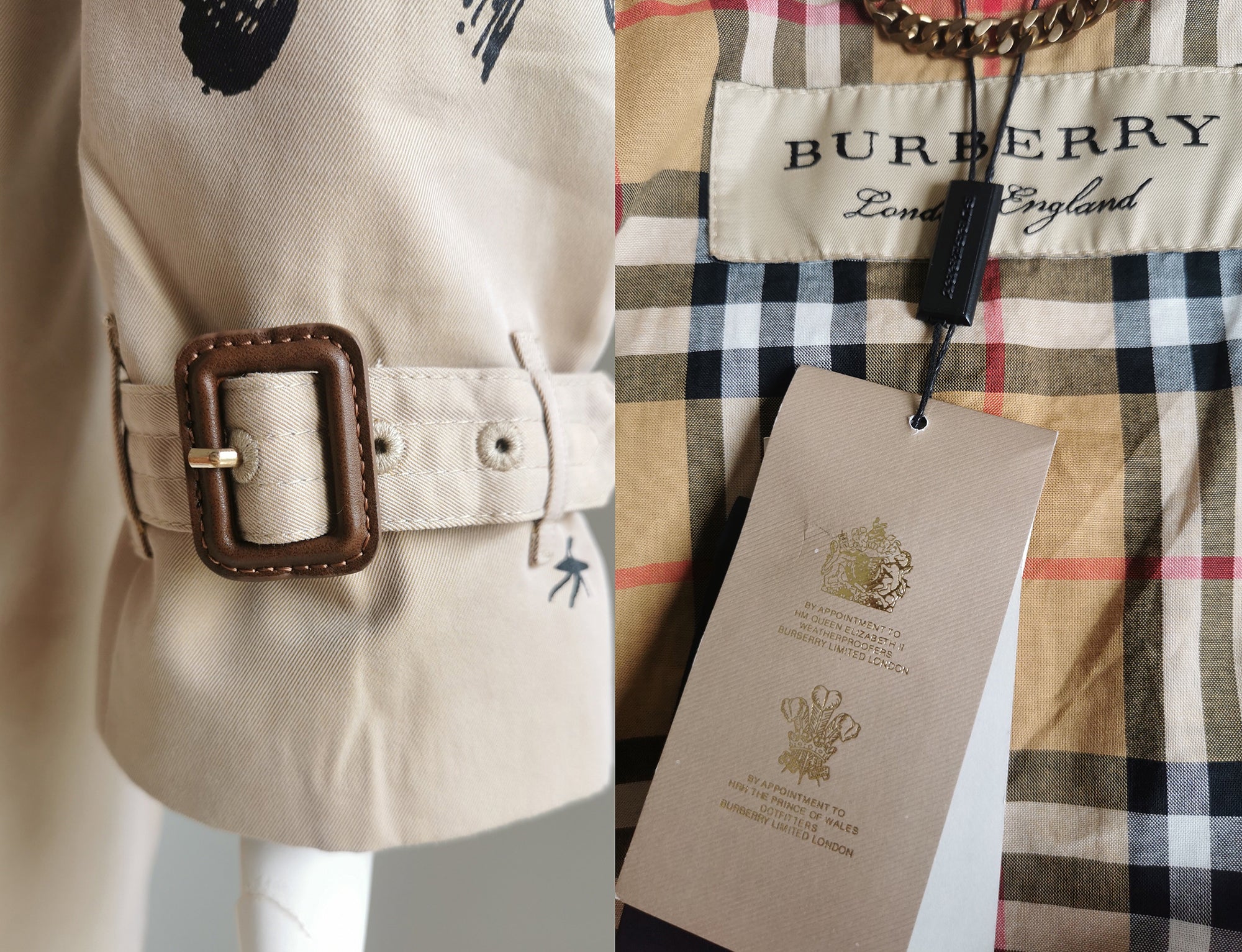 Vintage Burberry Trench, is it real?