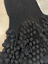 Load image into Gallery viewer, Issey Miyake black bubble top skirt dress set
