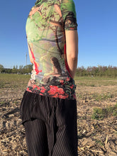 Load image into Gallery viewer, Jean Paul Gaultier VTG Oriental Scene mesh top
