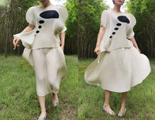 Load image into Gallery viewer, Issey Miyake pleated dress set
