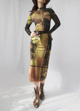 Load image into Gallery viewer, Vivienne Tam mesh dress set
