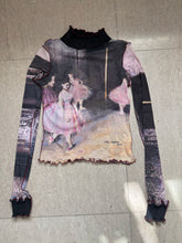 Load image into Gallery viewer, Vintage Cop Copine Ballerina Mesh Top
