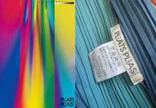 Load image into Gallery viewer, Issey Miyake butterfly pleats please dress rainbow gradient
