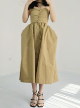 Load image into Gallery viewer, Vintage Cotton Pannier Dress
