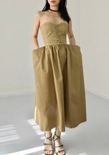 Load image into Gallery viewer, Vintage Cotton Pannier Dress
