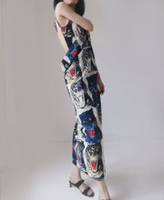 Load image into Gallery viewer, Vintage Tiger Print Wrap Dress

