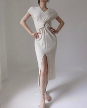 Load image into Gallery viewer, Vintage Beige Knit Dress
