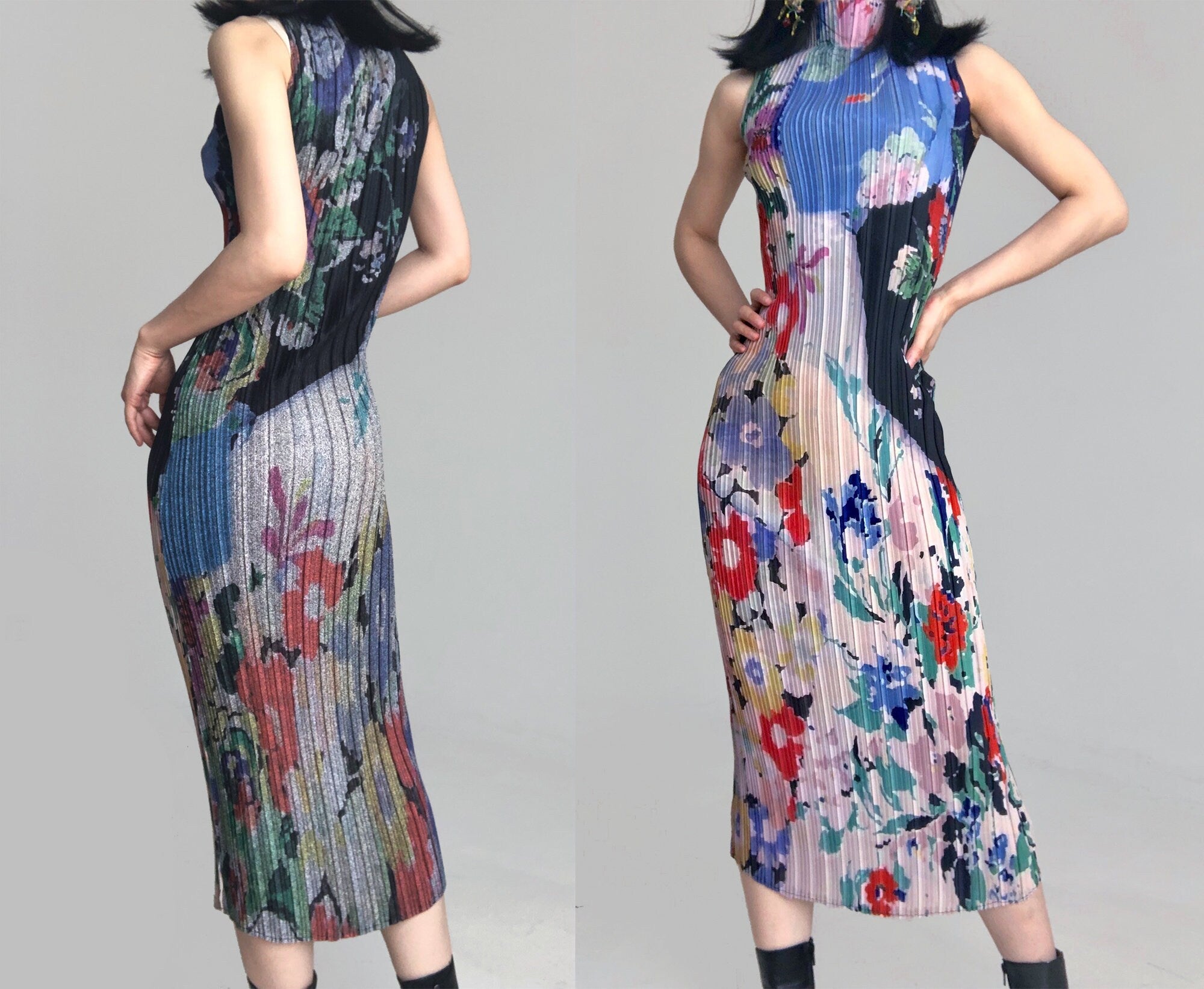 Vintage Issey Miyake Pleated dress Pleats Please – BOOPVINTAGE