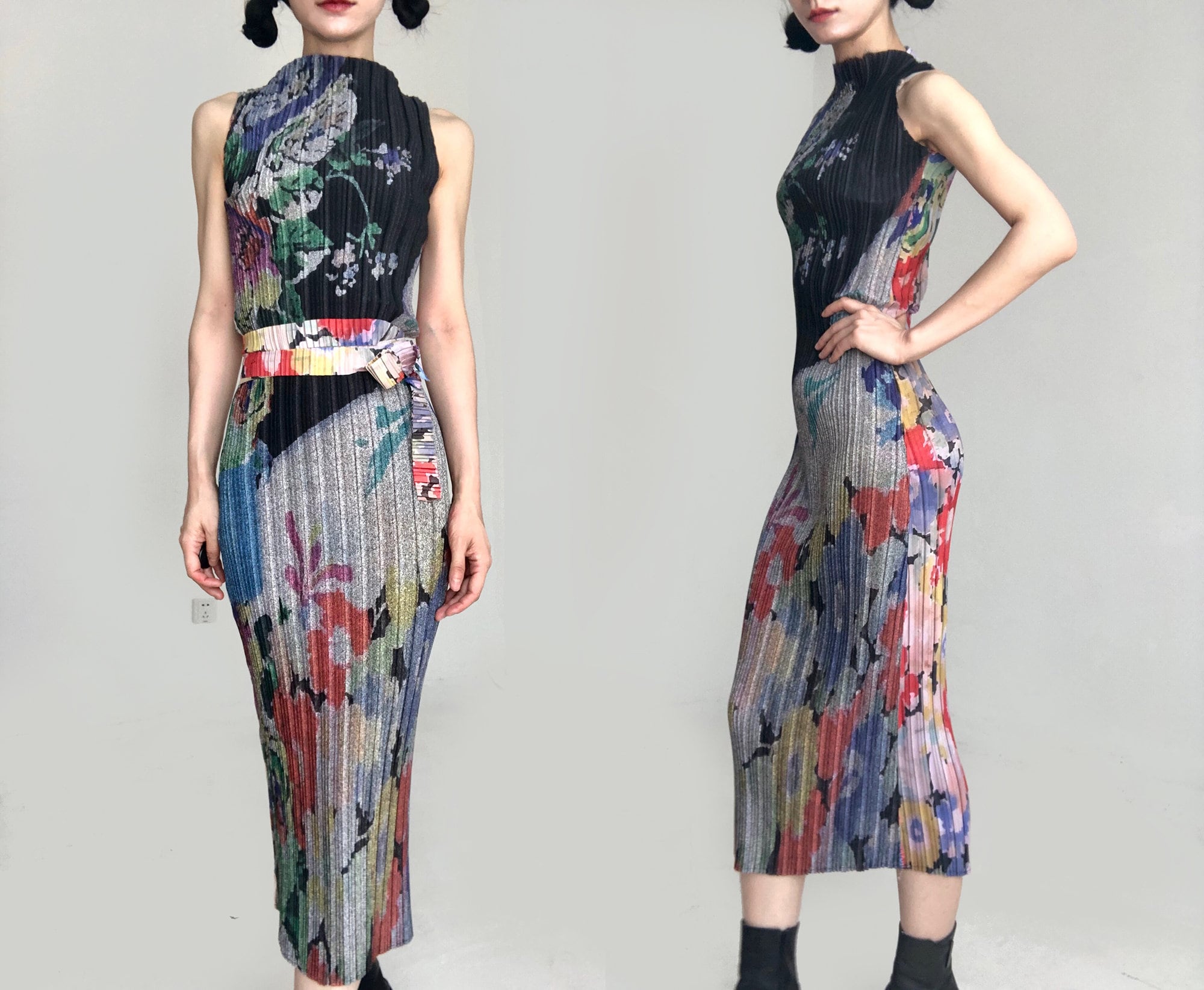 Vintage Issey Miyake Pleated dress Pleats Please – BOOPVINTAGE