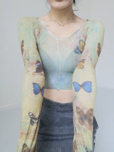 Load image into Gallery viewer, Vintage Grunge Fairy Top
